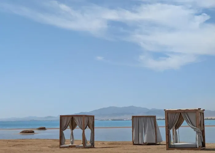 Beachfront Somabay Steps From Sea & Pool *